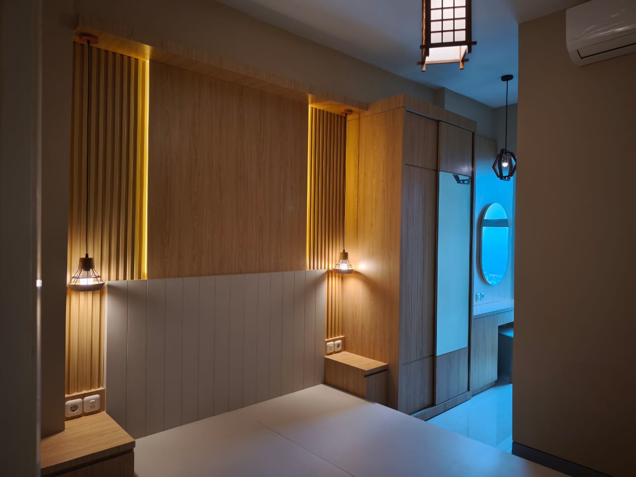 Bedroom Ambient Lighting Detail